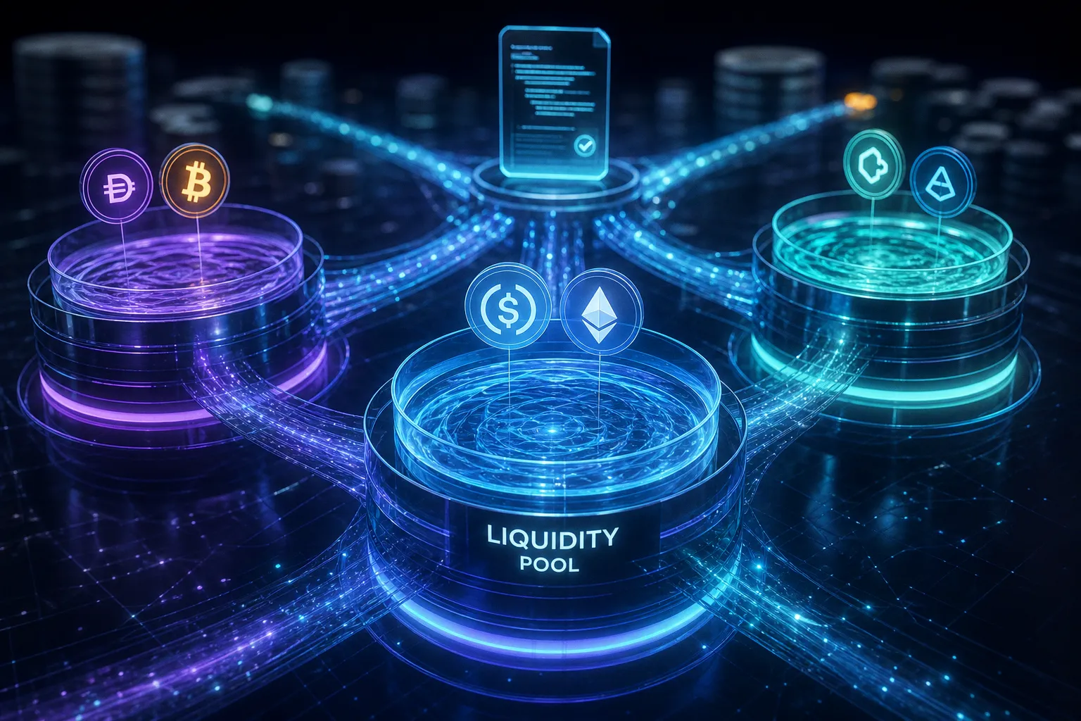 Role of Liquidity Management in Decentralized Finance Stability